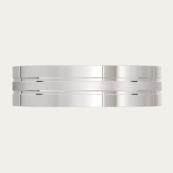 4056-White-Gold-Platinum-Silver-Mens-Wedding-Ring-3 White-Gold-Platinum-Silver-Mens-Wedding-Ring