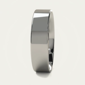 Classic Comfort-Fit Polished Platinum 600 Mens Wedding Ring Classic Comfort-Fit Polished Platinum 600 Mens Wedding Ring