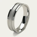 Gorgeous Platinum Men's Wedding Ring