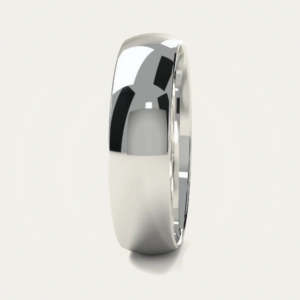 High Polished 925 Sterling Silver Mens Wedding Ring High Polished 925 Sterling Silver Mens Wedding Ring